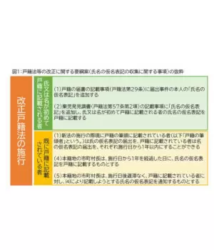 改正戸籍法で「キラキラネーム」に制限　さらに恐ろしい「届け出の放置」