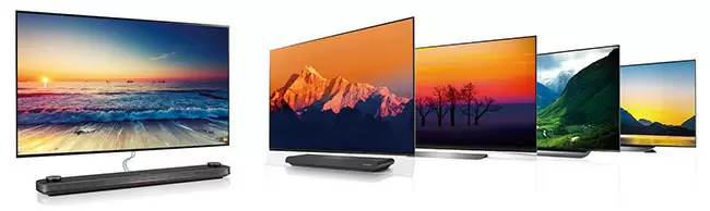 LGの有機ELテレビ2018年ラインアップ