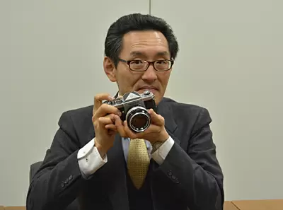 ニコン映像カンパニー開発本部第二設計部第二設計課の佐藤治夫主幹