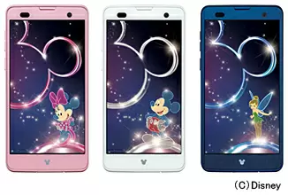 Disney Mobile on docomo F-07E