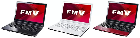 「LIFEBOOK AH45/K」は3色のカラーバリエーションで展開