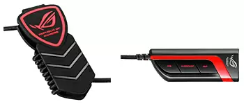 「Orion PRO」付属の「Spitfire」（左）と、オリジナルケーブルホルダー