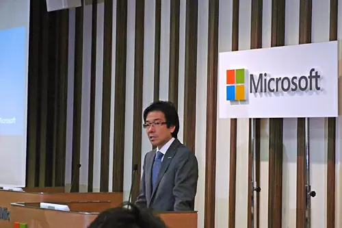 日本マイクロソフトの樋口泰行社長