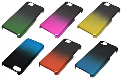黒を基調としたiPhone 5c専用グラデーションケース