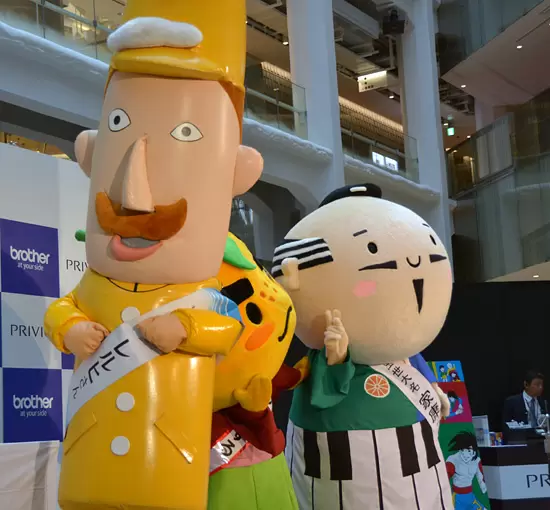 「レルヒさん」「滝ノ道ゆずる」「出世大名家康くん」