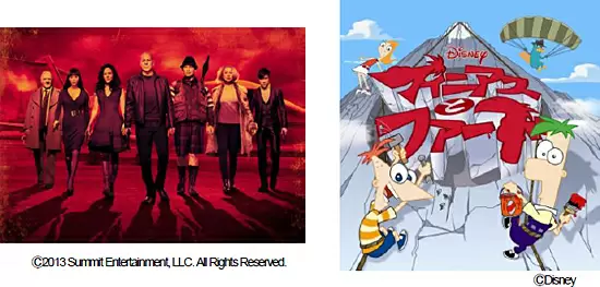 『REDリターンズ』と『フィニアスとファーブ』