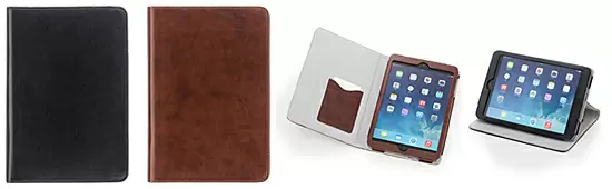 ブックスタイルケースレザータッチ/N for iPad mini