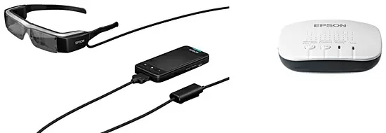 BT-200と、ワイヤレスミラーリングアダプター
