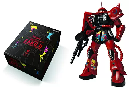 「PIXUS限定ガンプラ1/48スケール メガサイズモデル シャア専用ザクII キヤノン PIXUS カスタム」
