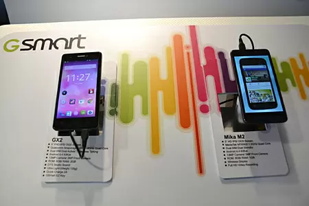 「GSmart GX2」と「GSmart Mika M2」