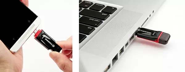 2つのUSB端子を搭載。スマートフォンやPCに対応する