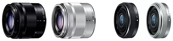 「LUMIX G VARIO 35-100mm/F4.0-5.6 ASPH./MEGA O.I.S.」と「LUMIX G 14mm/F2.5 II ASPH.」