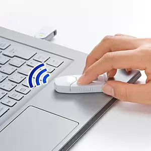 超小型ワイヤレスマウスとしても使える