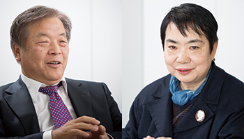 浮川和宣、浮川初子