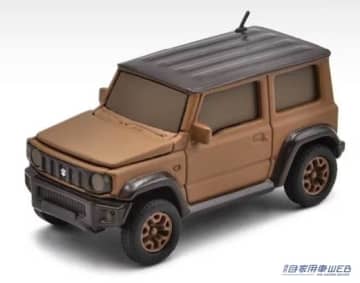 模型なの? ケーキなの? ジムニーを模したチョコレートケーキを再現したミニカー!