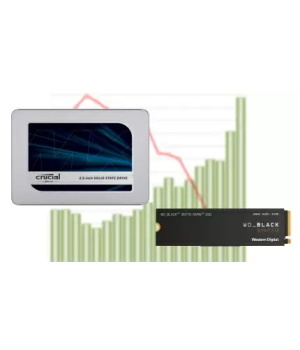 内蔵SSD市場、ようやくGB単価の下落止まる