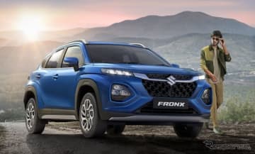スズキのインド子会社のマルチスズキは1月24日、新型SUV『フロンクス』（Suzuki FRONX）...