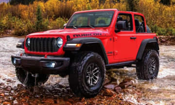 ジープ（Jeep）は1月24日、米国向け『ラングラー』2ドアの2024 年モデルに、35インチタイヤ...
