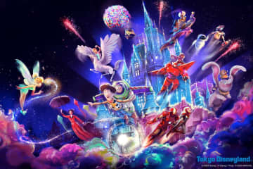 東京ディズニーランドでは、シンデレラ城を舞台にしたナイトタイムエンターテイメント「キャッスルプロジェ...