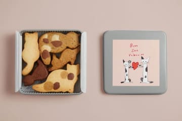 uka(ウカ)が運営するカフェ「ウカフェ(ukafe)」から、2024年バレンタイン限定の「三毛猫ク...