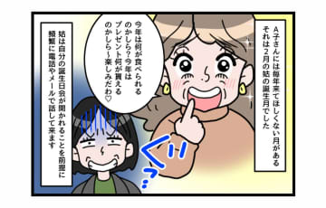 日頃からいつもお世話になっている方へのお祝いはしてあげたいものですが自らお祝いを催促されると何とも言...