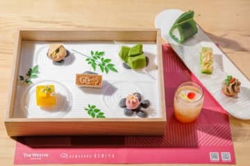 ウェスティンホテル横浜は、鎌倉紅谷の「クルミッ子」とコラボレーションしたアフタヌーンティー「和のアフ...