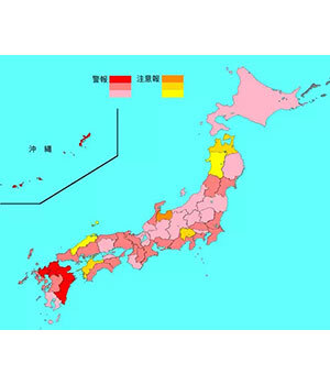 インフルエンザ患者報告数は前週と比べて約2万人減、東京都は2000人近く減少