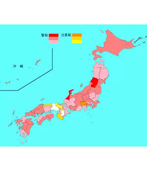 インフルエンザ患者報告数は約1万5000人減、東京都は約1000人減