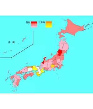 インフルエンザ患者報告数は約5万5000人に、東京都は4000人を切る