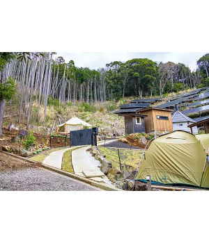 南熱海のコワーキングスペース「SOLACEの丘」にキャンプ場を併設、本日プレオープン
