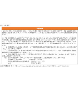 定額減税の不明点は、所得税と住民税の「Q＆A」で確認しよう！