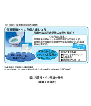 全国で多発する大地震 「携帯用トイレ」と「非常用持ち出し袋」の再確認を！