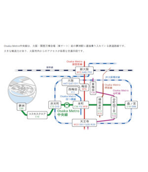 新駅二つ！　大阪の東西軸の交通ネットワークが強化