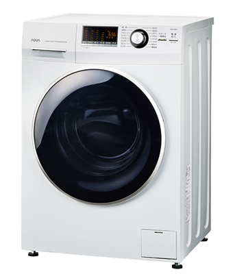 お湯洗いが可能なヨーロピアンスタイルのAQUAのドラム式洗濯機 - BCN＋R