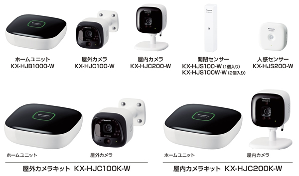 全国無料新作パナソニック ネットワークカメラ スマ@ホーム 屋内カメラ KX-HJC200-W その他