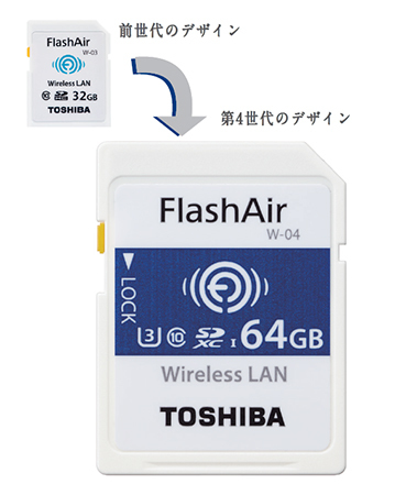 東芝 無線LAN搭載SDHC／SDXCメモリカード FlashAir 32GB