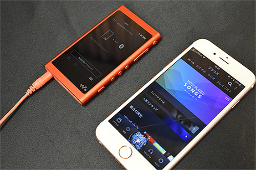 スマホとつながるウォークマン登場 音楽ストリーミングサービスに対応 n R スマホとつながるウォークマン登場 音楽ストリーミングサービスに対応 n R