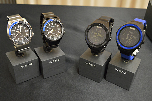 ソニーとセイコーがコラボ、スマートウォッチ「wena wrist」限定モデル
