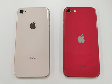 Apple iPhone SE2  ホワイト　レッド　2台