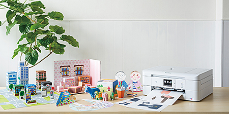 スマホからの印刷が便利に ブラザーの家庭用インクジェットプリンタ n R スマホからの印刷が便利に ブラザーの家庭用インクジェットプリンタ n R