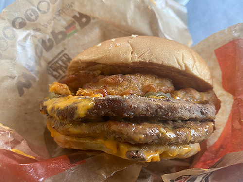 バーガーキングのビッグマウスバーガーを試す 口を大きく開けすぎて イデデデデ n R バーガーキングのビッグマウスバーガーを試す 口を大きく開けすぎて イデデデデ n R
