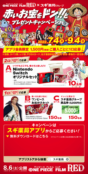 映画 One Piece Film Red 興行収入100億円突破 8月27日からは第3弾入場者プレゼント配布開始 n R 映画 One Piece Film Red 興行収入100億円突破 8月27日からは第3弾入場者プレゼント配布開始 n R