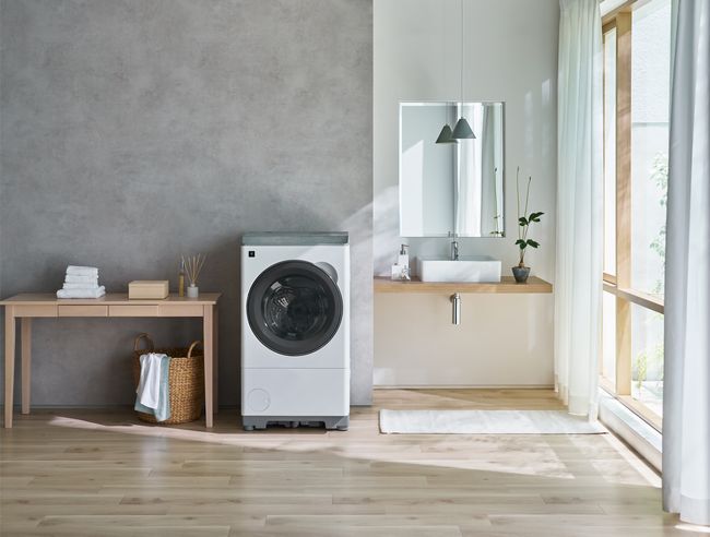 シャープがプラズマクラスタードラム式洗濯乾燥機2機種を新発売