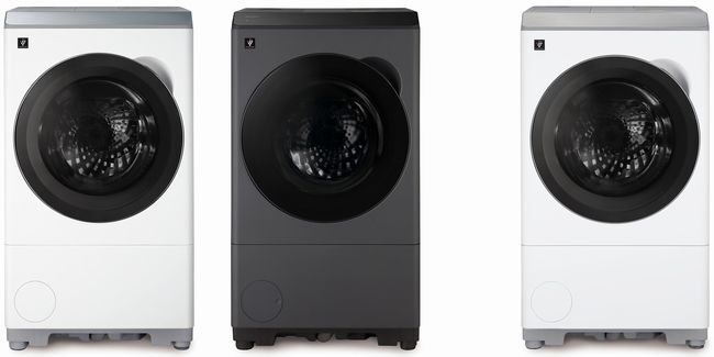 シャープがプラズマクラスタードラム式洗濯乾燥機2機種を新発売