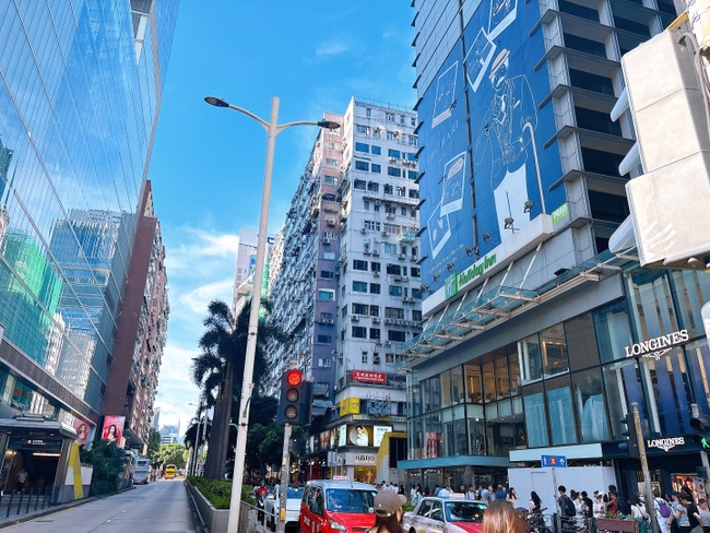 香港の街並み