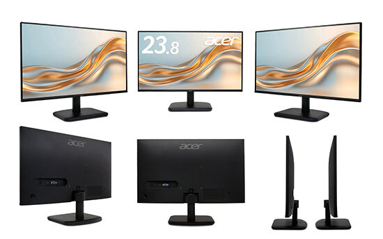 Aki モニター2台 2万以下で買えて144Hzの滑らか表示 目にも優しいAcerのフルHDモニター6