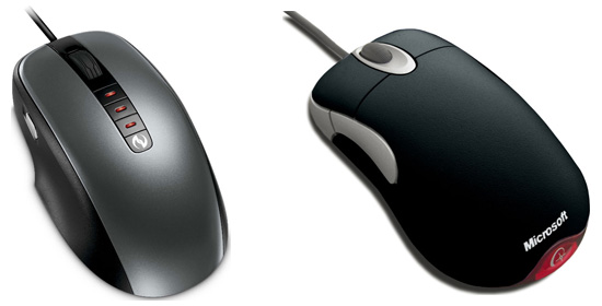 マイクロソフト、8ボタンのゲーミングマウスとエントリー向けマウスの ...