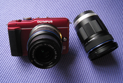 C2597】OLYMPUS PEN Lite E-PL1s デジタルカメラ-