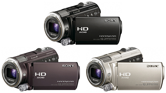 ソニー、初のプロジェクター搭載ビデオカメラ「HDR-PJ40V」など4モデル