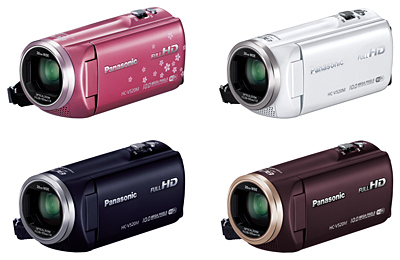 パナソニック、ズームが充実したデジタルビデオカメラ「HC-V520M」と 